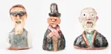 Fulvio Pennacchi, Três Figuras, escultura em cerâmica
