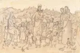 Fulvio Pennacchi, Jesus Entre Crianças