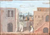 Anunciação by Fulvio Pennacchi, 1976, látex sobre papel, offered Jun 2022