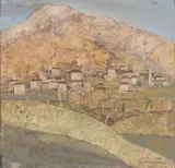 Fulvio Pennacchi, Paisagem de Magnano, no Piemonte
