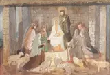 Natividade by Fulvio Pennacchi, 1945, guache sobre cartão, offered Jun 2022