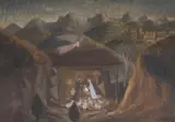 Anunciação by Fulvio Pennacchi, 1947, óleo sobre madeira, offered Jun 2022