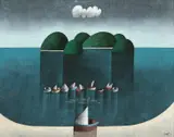 Inos Corradin, Sem Título, óleo sobre tela