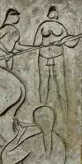 Carybé, Sem Título, placa de cimento