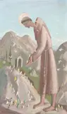 São Francisco by Fulvio Pennacchi, 1978, óleo sobre placa, offered May 2022