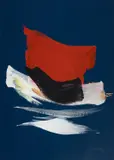 Manabu Mabe, Sem Título, 1966, guache sobre papel