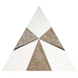Hércules Barsotti, Sem Título (Triângulo), 2004, acrílica e areia mista sobre tela