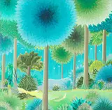 Mario Campello, Floresta, 1973, óleo sobre tela