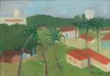 Francisco Rebolo, Ceará, 1979, óleo sobre tela colada em placa