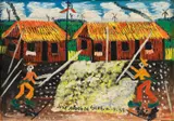 Colheita de Algodão by José Antônio da Silva, 1957, óleo sobre tela, offered May 2022