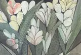Flores by Aldemir Martins, 1963, nanquim sobre papel, offered May 2022