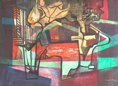Roberto Burle Marx, Sem Título, 1988, panneaux colado em eucatex
