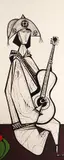 Cangaceiro by Aldemir Martins, 1958, óleo sobre madeira, offered May 2022