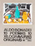 Aldo Bonadei, Álbum Poemas com 10 Xilogravuras, 1971, xilogravura