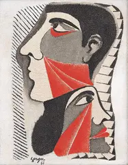 Sem Título by Ivan Serpa, 1966, óleo sobre duratex, offered May 2022