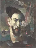 Ado Malagoli, Dom Quixote, óleo sobre tela