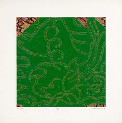 Komo Inu by Kazuo Wakabayashi, 1995, serigrafia sobre papel, offered Feb 2022