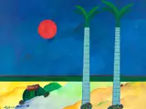 Marinha by Aldemir Martins, 1999, acrílica sobre tela, offered Feb 2022