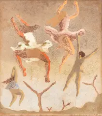 Sem Título by Clóvis Graciano, 1942, monotipia, offered Feb 2022