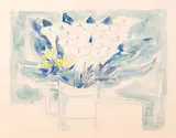 Copo de Leite by Chen Kong Fang, 1985, aquarela sobre papel, offered Feb 2022