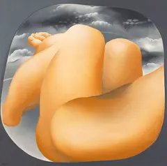 Da Terra e do Espaço by Pietrina Checcacci, 1987, vinil sobre tela, offered Feb 2022