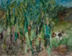Sem Titulo by Thomaz Ianelli, aquarela sobre papel, offered Feb 2022