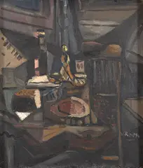 Sem Título by Van Rogger, óleo sobre tela, offered Feb 2022