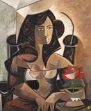 Jesus Fuertes, La Espera, 1989, óleo sobre tela