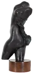 Torso Feminino by Victor Brecheret, escultura em bronze, offered Feb 2022