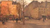 Dario Mecatti, Paris, óleo sobre tela