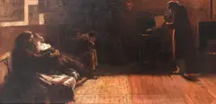Antonio Godoy, Músicos, óleo sobre tela