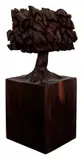 José Bento, Árvore, escultura em madeira braúna