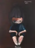 Jânio Quadros, Menina, 1976, óleo sobre tela