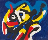 Sem Título by Karel Appel, 1976, serigrafia sobre papel, offered Feb 2022