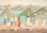 Volta do Trabalho by Fulvio Pennacchi, 1985, óleo sobre placa, offered Feb 2022