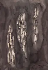 Sem Título by Antônio Bandeira, 1960, aquarela sobre papel, offered Feb 2022