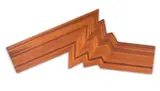 Ascânio MMM, Fitangular 1, 1984, escultura em madeira freijó