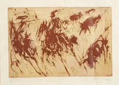 Sem Título by Júlio Pomar, gravura em metal, offered Nov 2021