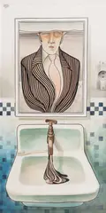 Sem Título by Juarez Machado, 1974, aquarela sobre papel, offered Nov 2021