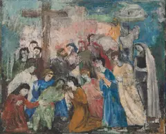 Sem Título by Bruno Giorgi, óleo sobre tela, offered Nov 2021