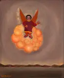 Gerson de Souza, Anjo Gabriel, 1984, óleo sobre tela