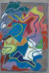 Sem Título by Luiz Aquila, 1973, técnica mista, offered Nov 2021