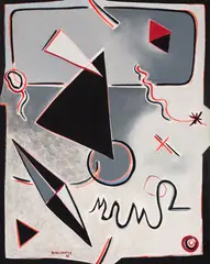 Sem Título by Dudu Santos, 1986, óleo sobre tela, offered Nov 2021
