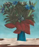 Clóvis Graciano, Vaso de Flor, 1968, óleo sobre tela