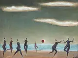 Carybé, Eclipse, óleo sobre tela
