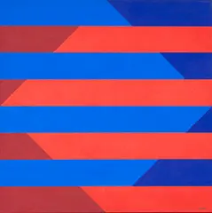 Luis Sacilotto, C9659, 1996, acrílica sobre tela