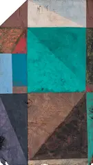 Fachadas by Gonçalo Ivo, 1991, óleo sobre madeira, offered Nov 2021