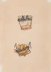 Sem Título by Leonilson, 1986, caneta permanente sobre papel, offered Nov 2021