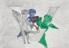 Sem Título by Nelson Leirner, 1990, técnica mista, offered Nov 2021