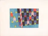 Alfredo Volpi, Bandeirinhas, serigrafia
